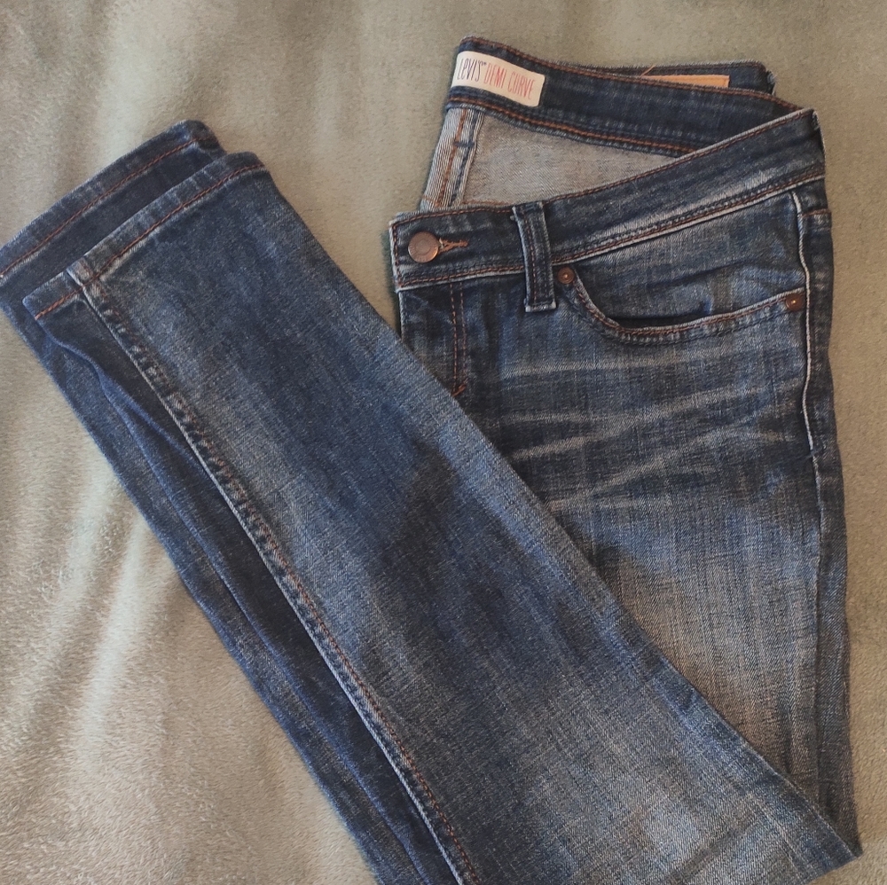 Levi's Demi Curve Skinny Low Rise Jeans 13M